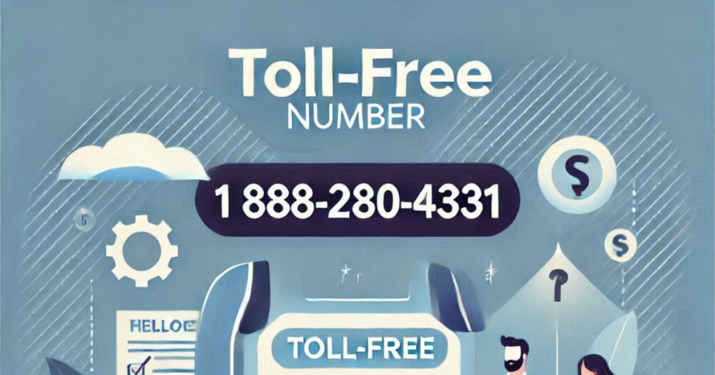 toll free 1 888-280-4331