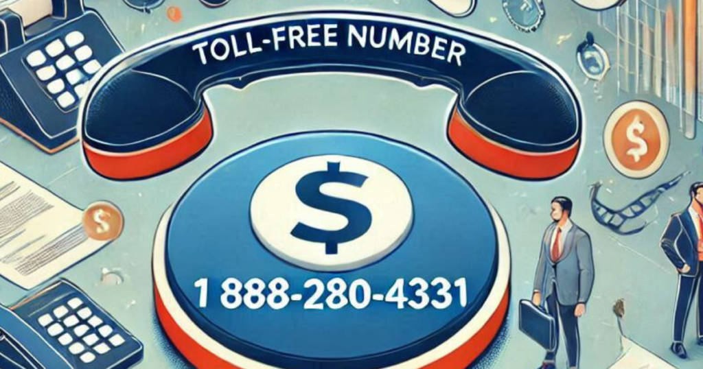 toll free 1 888 280-4331 phone number