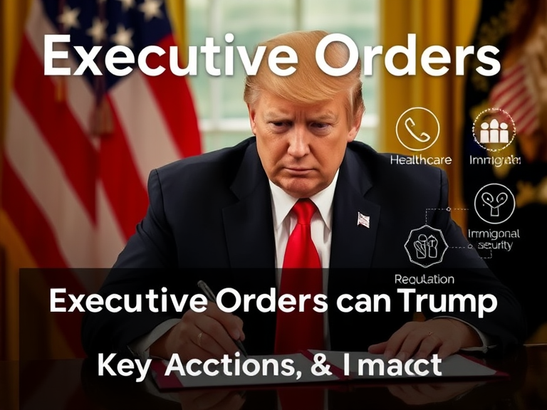 Executive Orders Under Trump: Key Actions and Impact